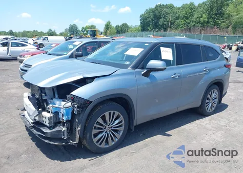 2022 Toyota Highlander Platinum из США, поврежденный, VIN 5TDFZRBH5NS184444